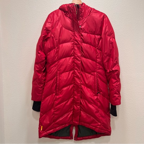 Lole Jackets & Blazers - LOLE Down Puffer Jacket Parka Hooded Pink Raspberry